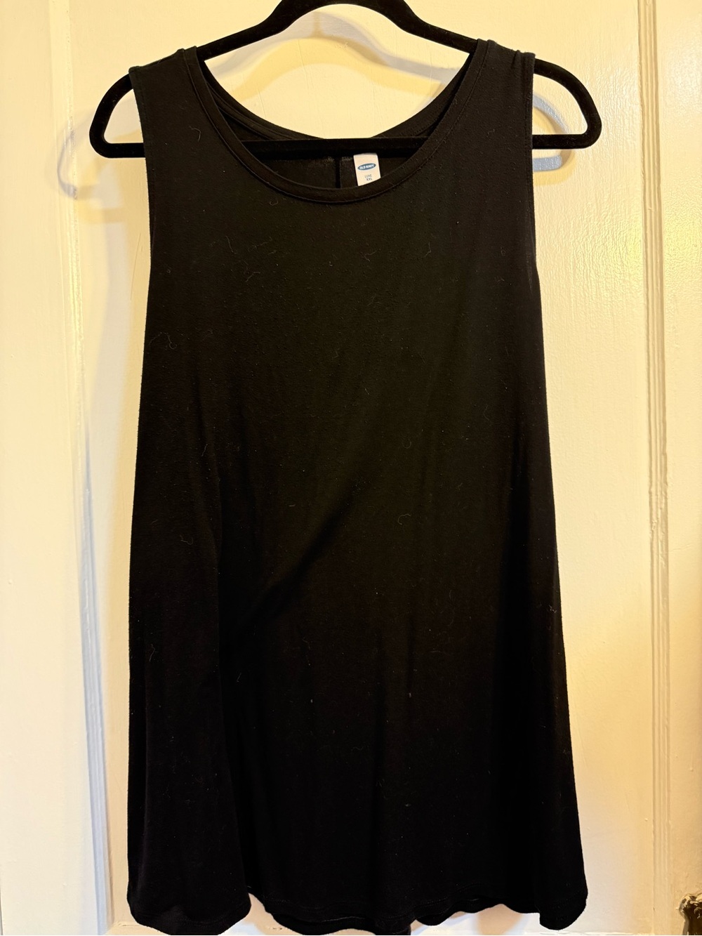 Old Navy Black Sleeveless Swing Tank